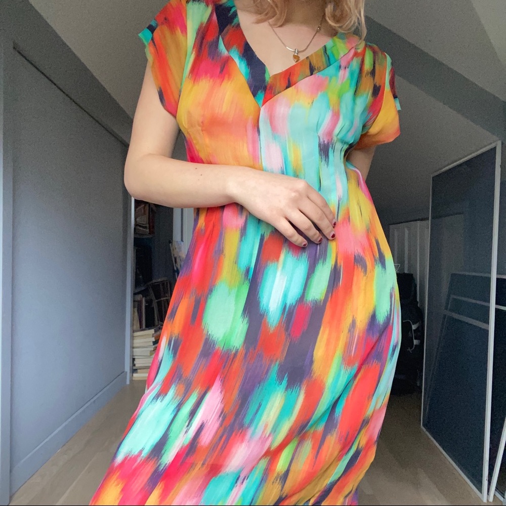 Watercolor Dress